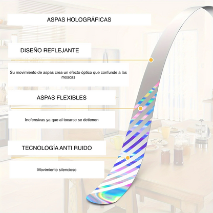Ventilador Repelente de Moscas - AirDefend™