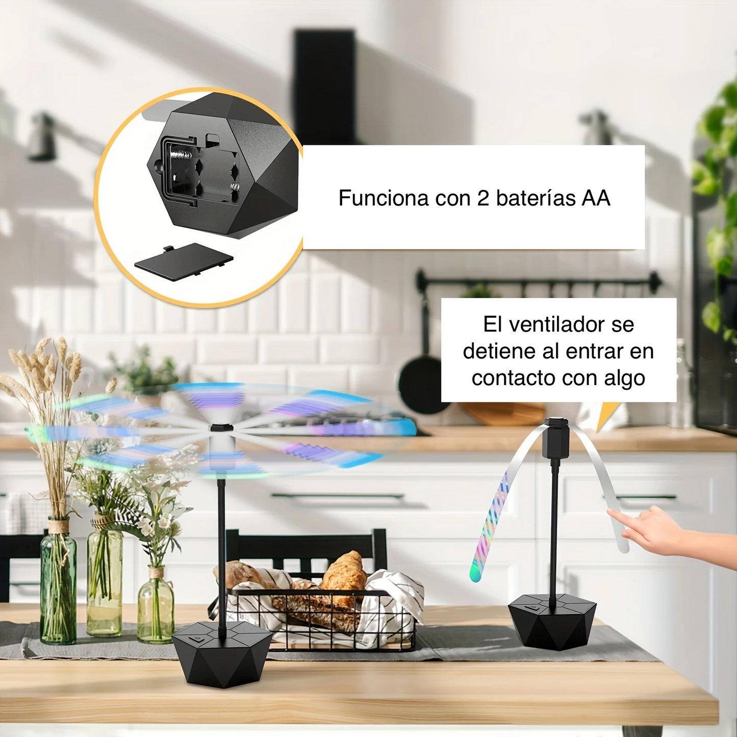 Ventilador Repelente de Moscas - AirDefend™